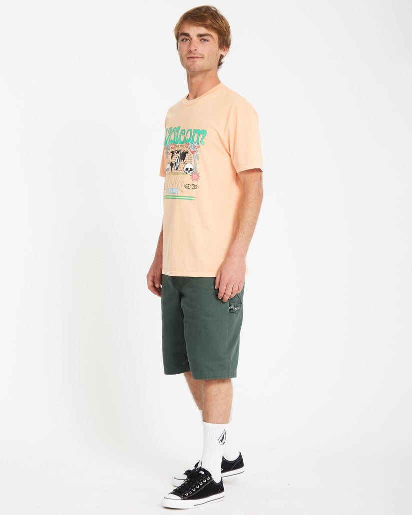 T-shirt Worldly - PALE PEACH