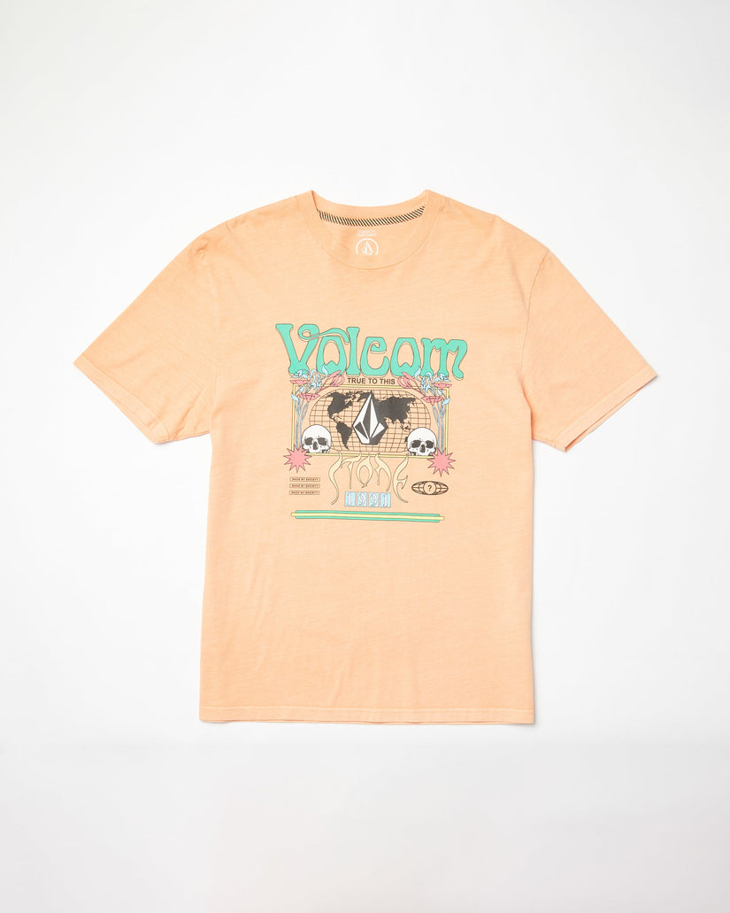 T-shirt Worldly - PALE PEACH