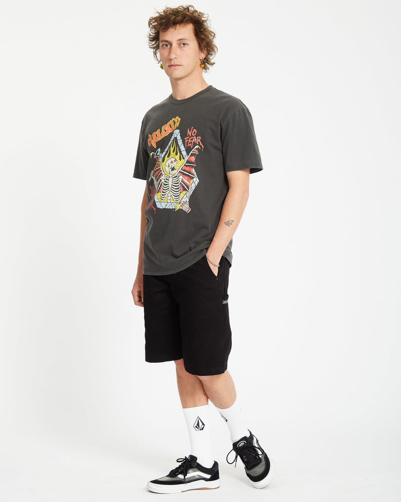 T-shirt Just Beer - BLACK