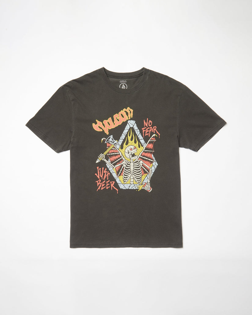 T-shirt Just Beer - BLACK