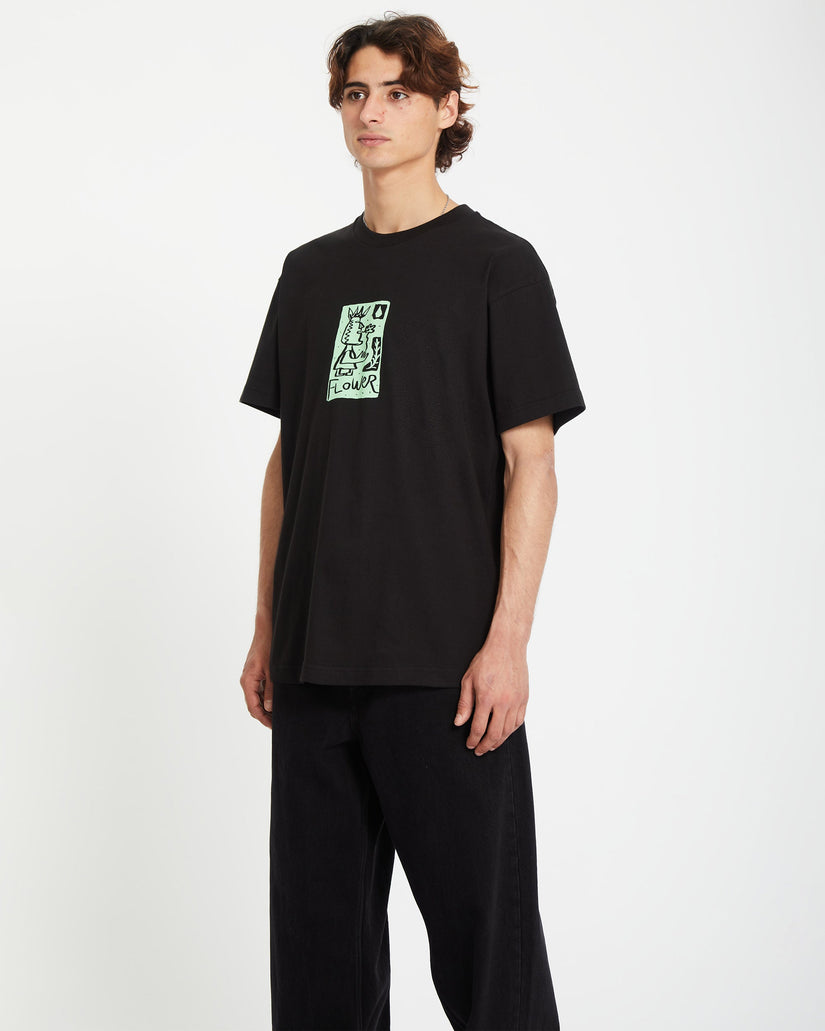 T-shirt Flowatch - BLACK