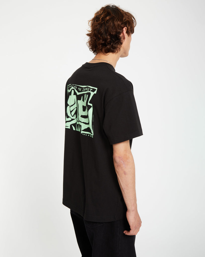 T-shirt Flowatch - BLACK