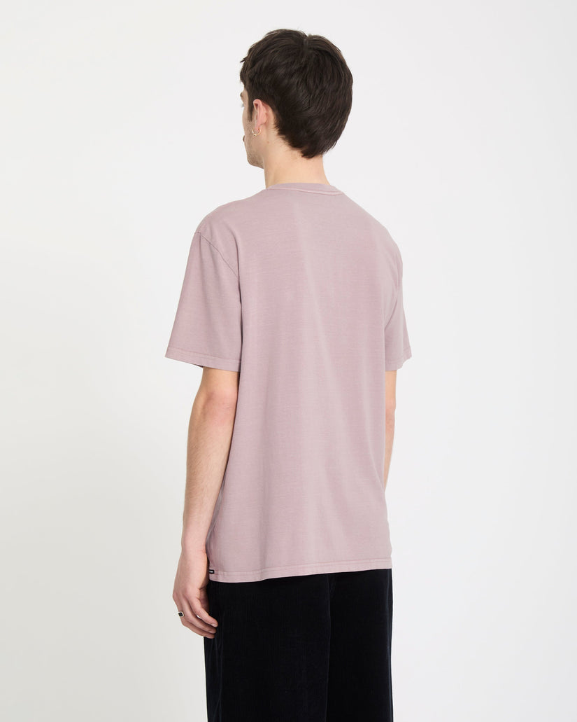 T-shirt Solid Stone - Bark Brown