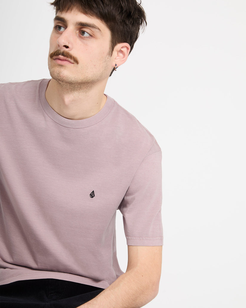 T-shirt Solid Stone - Bark Brown