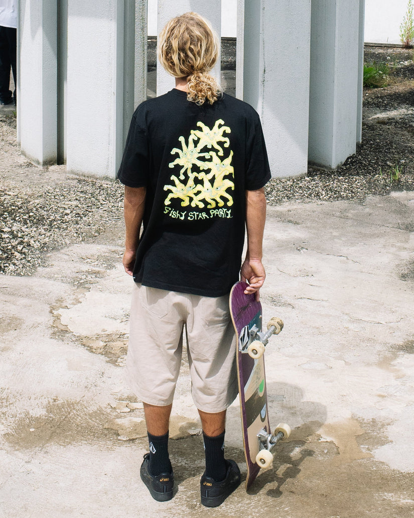 T-shirt Fishystar - Black