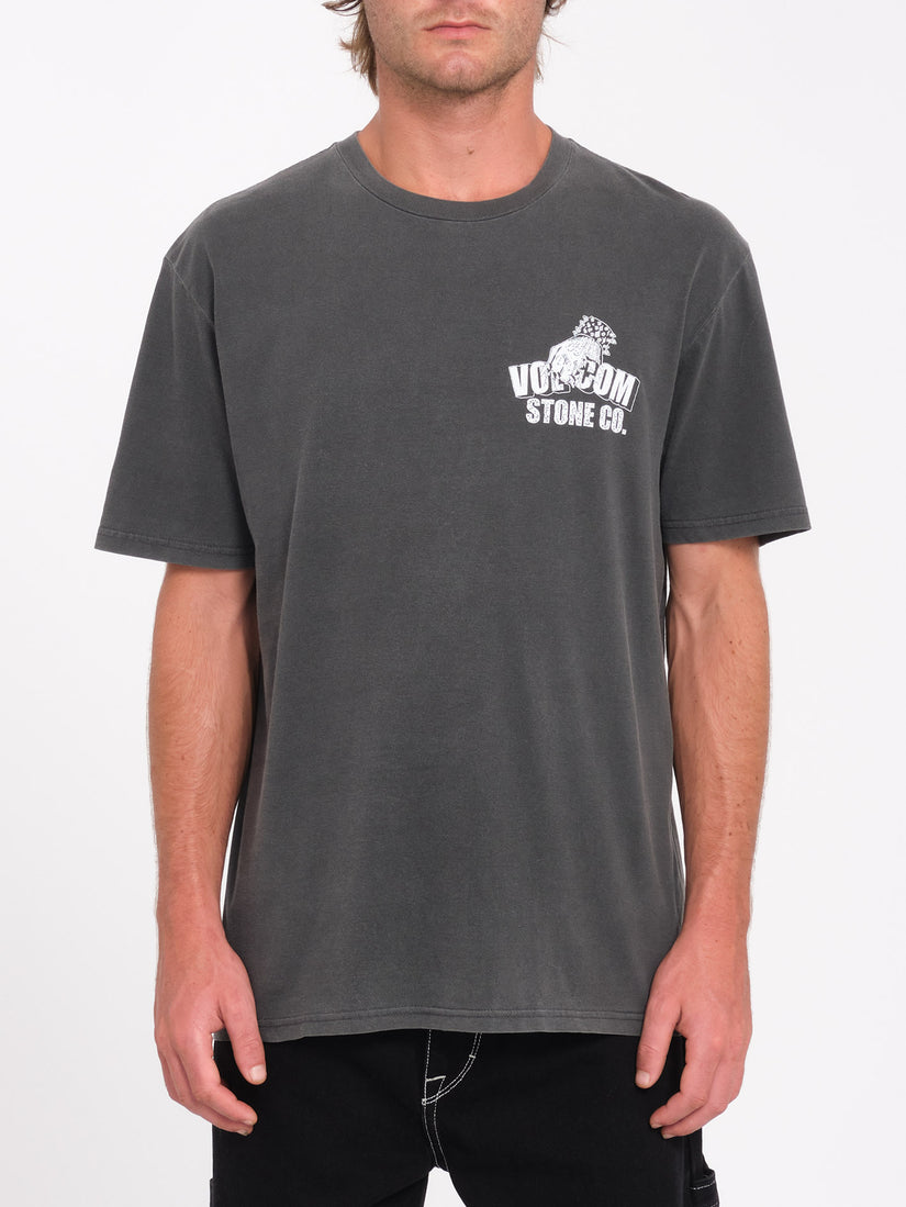 T-shirt Stone Force Co - BLACK