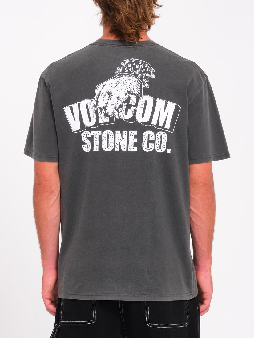 T-shirt Stone Force Co - BLACK