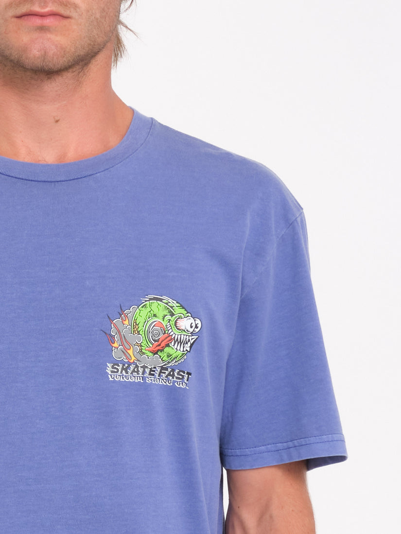 T-shirt Crazee Wheel - BALLPOINT BLUE
