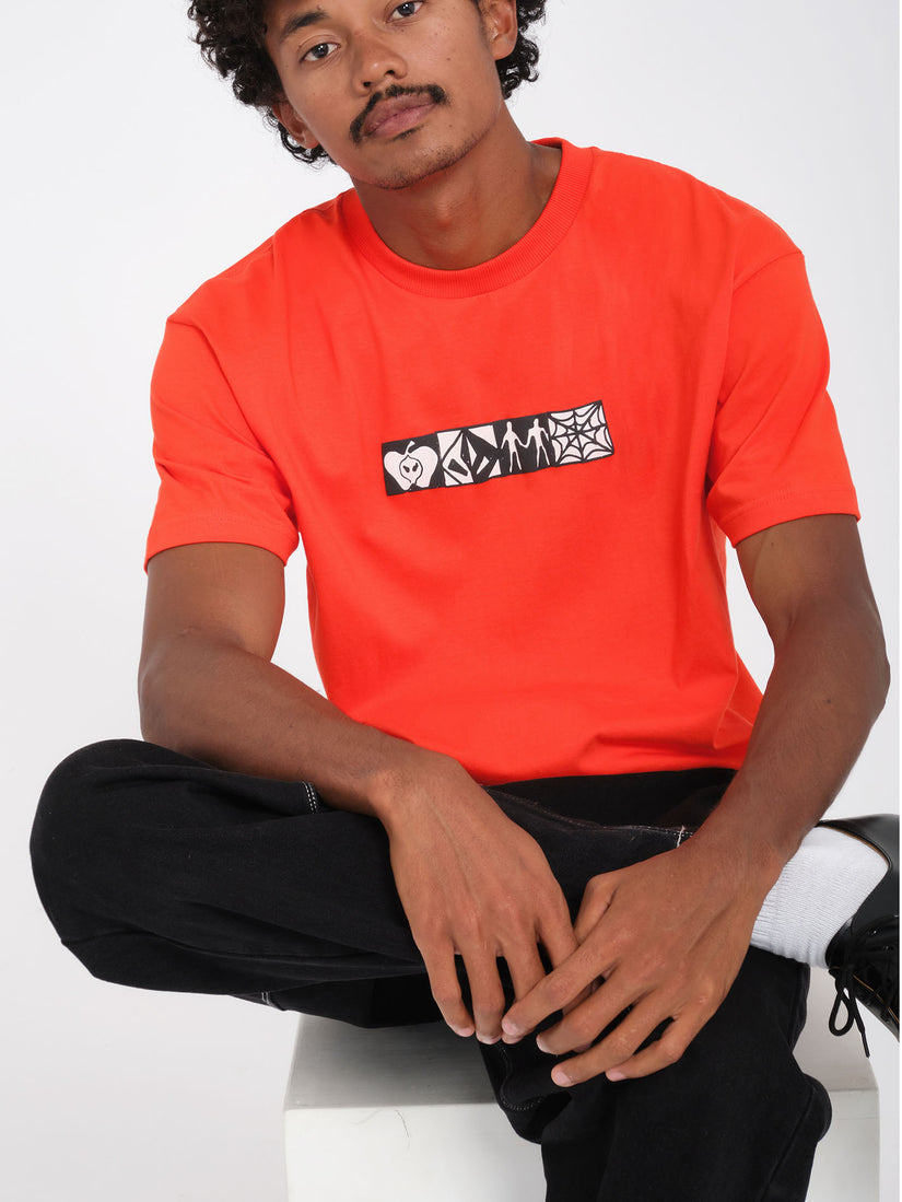 T-shirt Keutchi 3 - BRIGHT RED