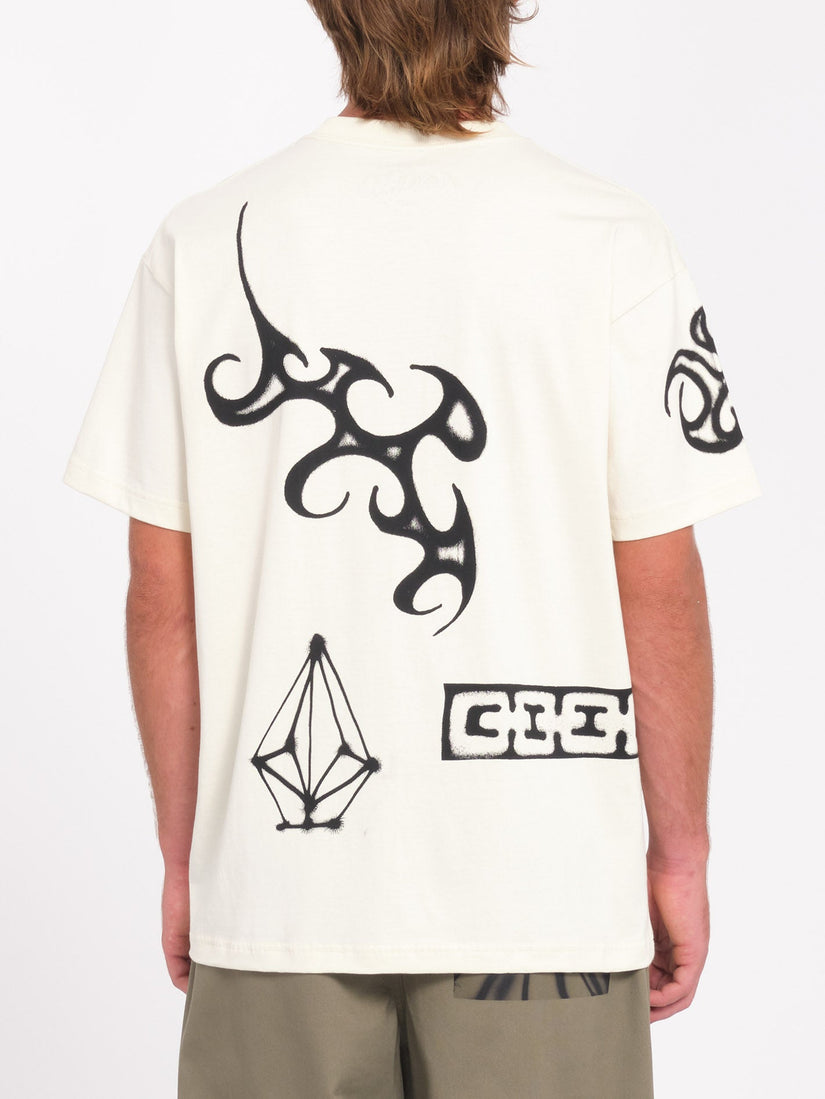 T-shirt Zephyr 1 - DIRTY WHITE