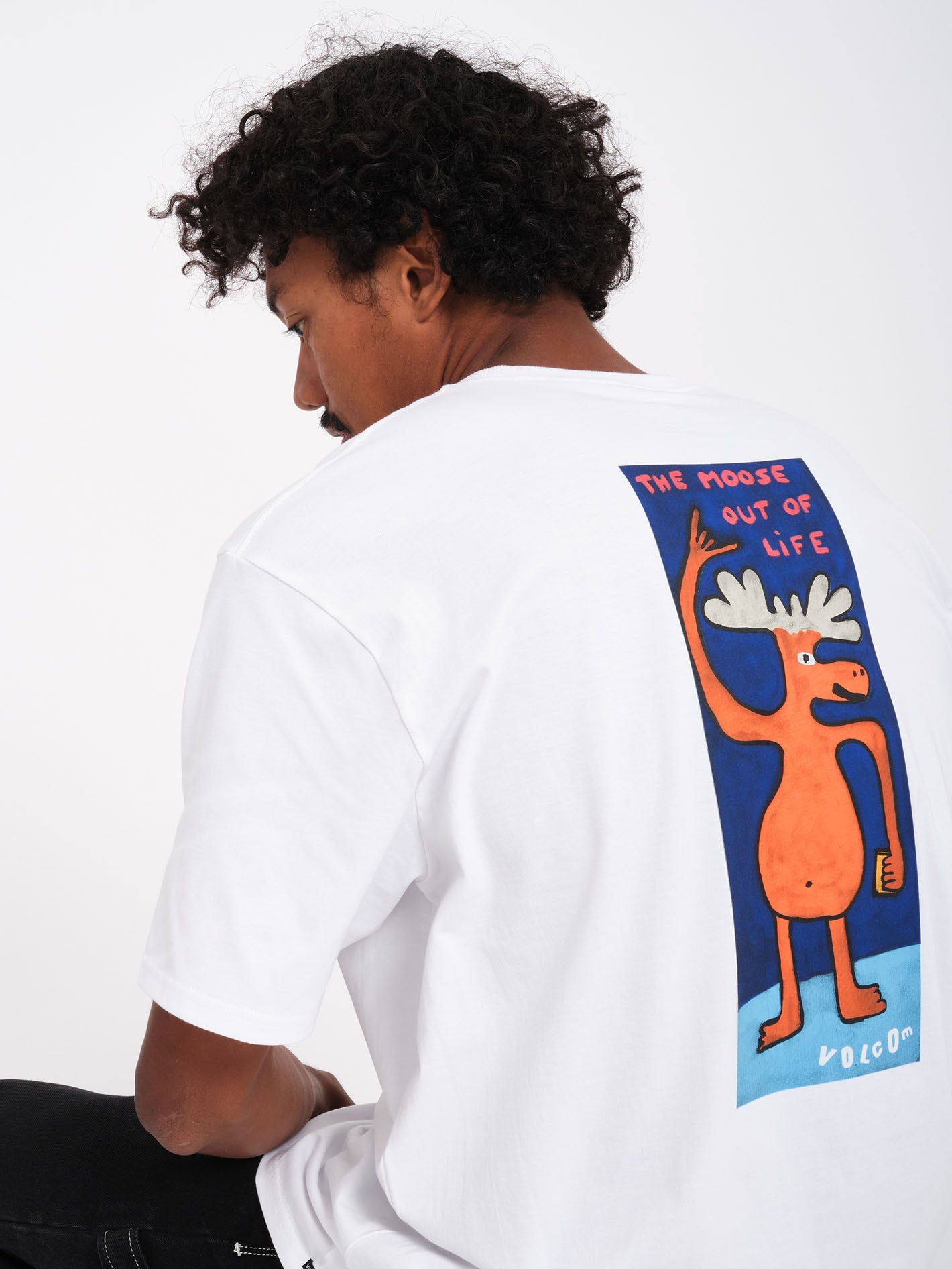 T-shirt Olivmoose - WHITE - Homme - Volcom France