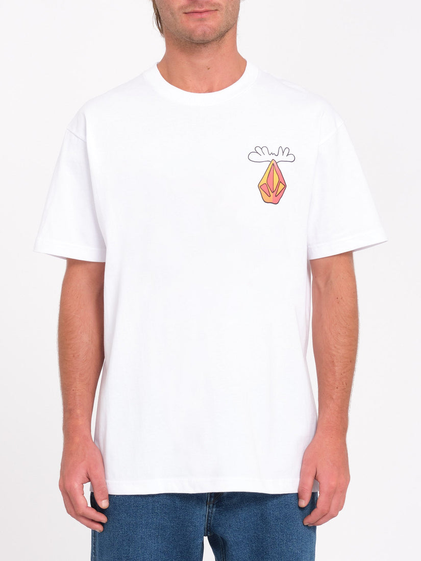 T-shirt Olivmoose - WHITE