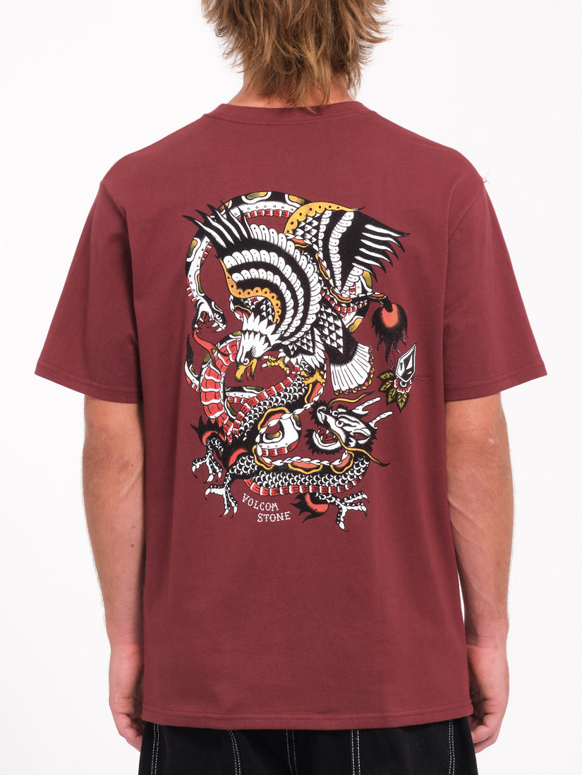 T-shirt Lintell - MERLOT