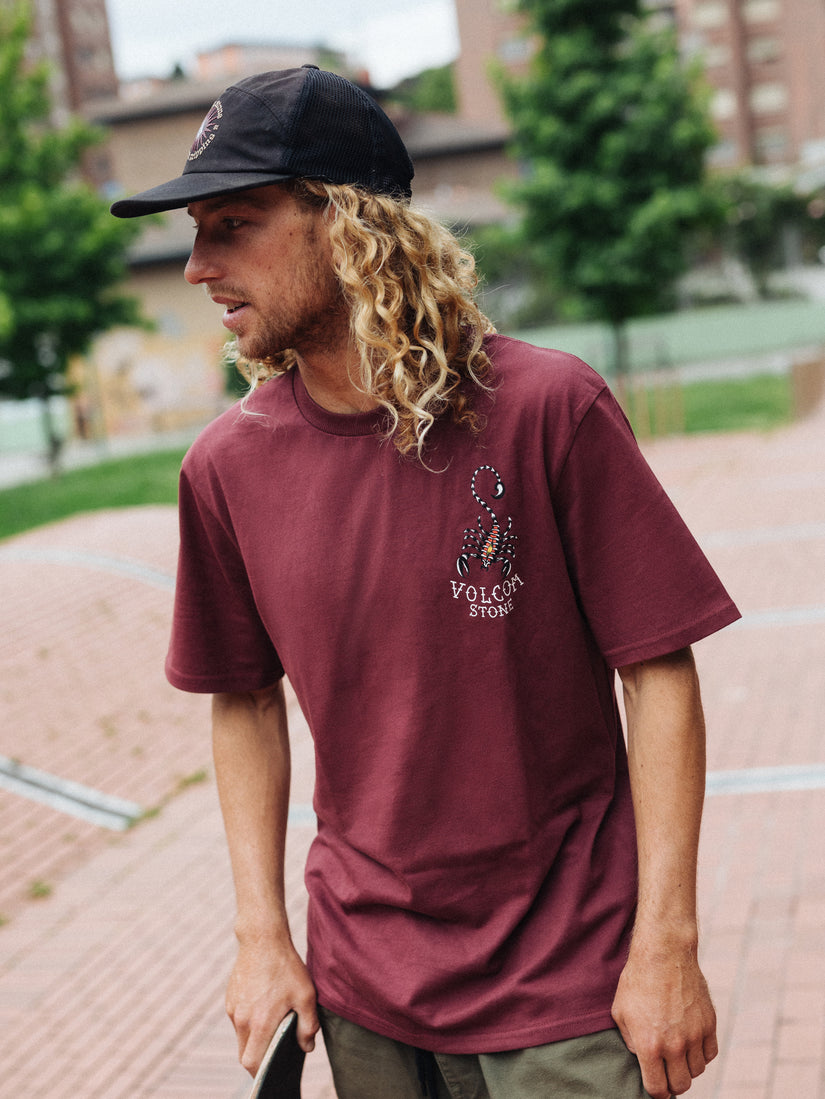 T-shirt Lintell - MERLOT