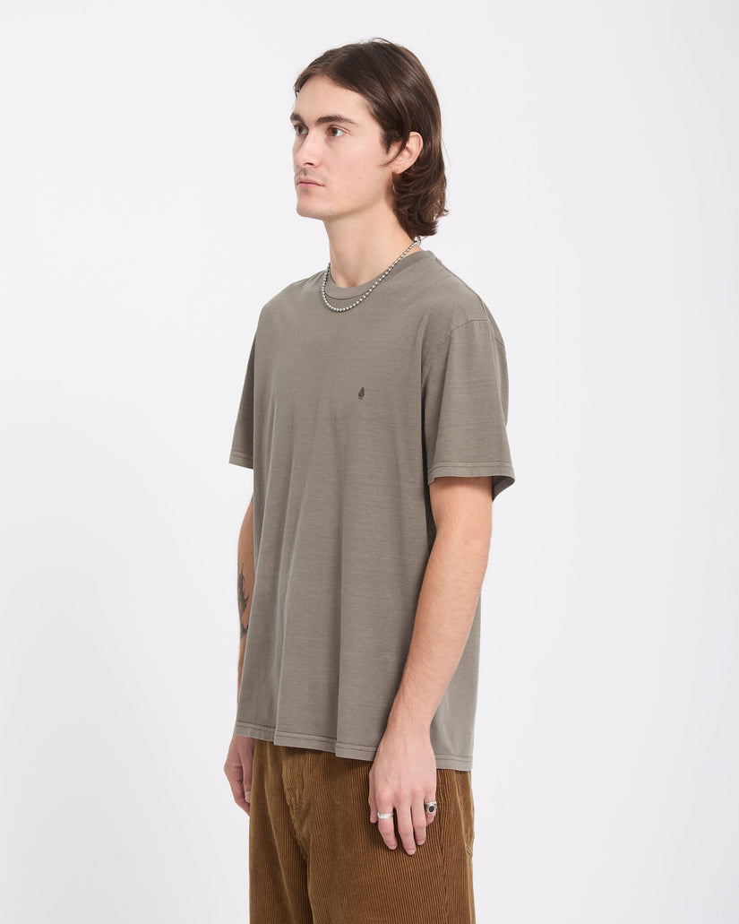 T-shirt Solid Stone - Earth