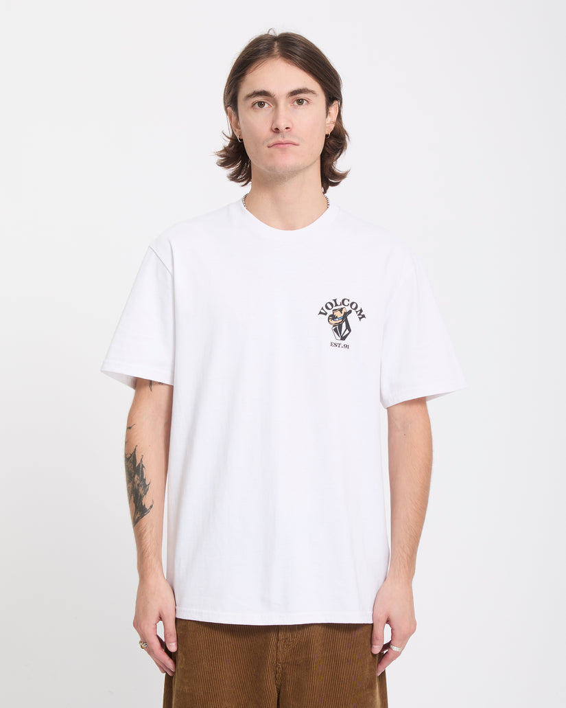 T-shirt Bad Luck - White