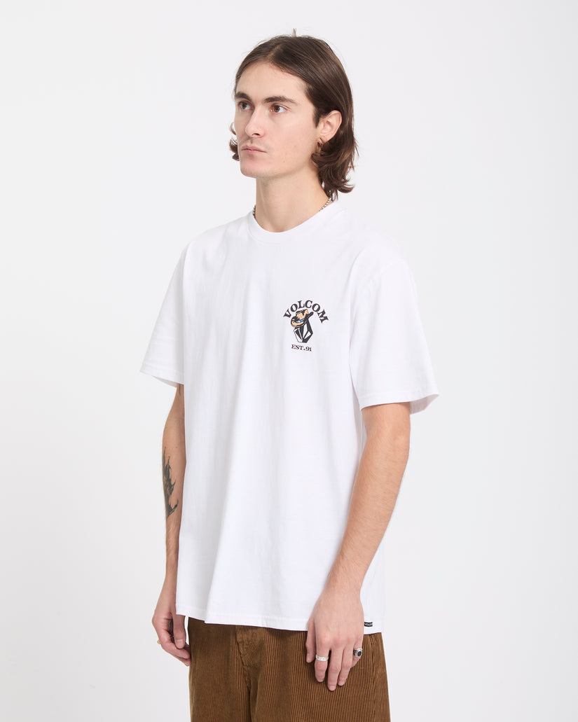 T-shirt Bad Luck - White