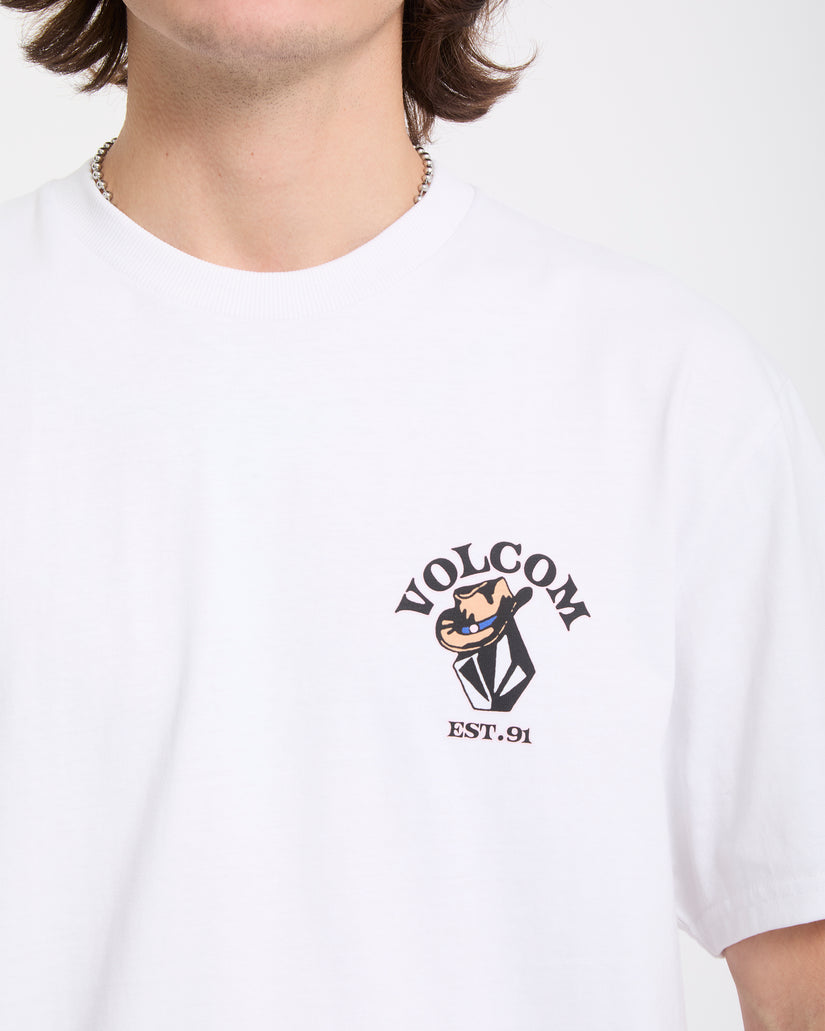 T-shirt Bad Luck - White