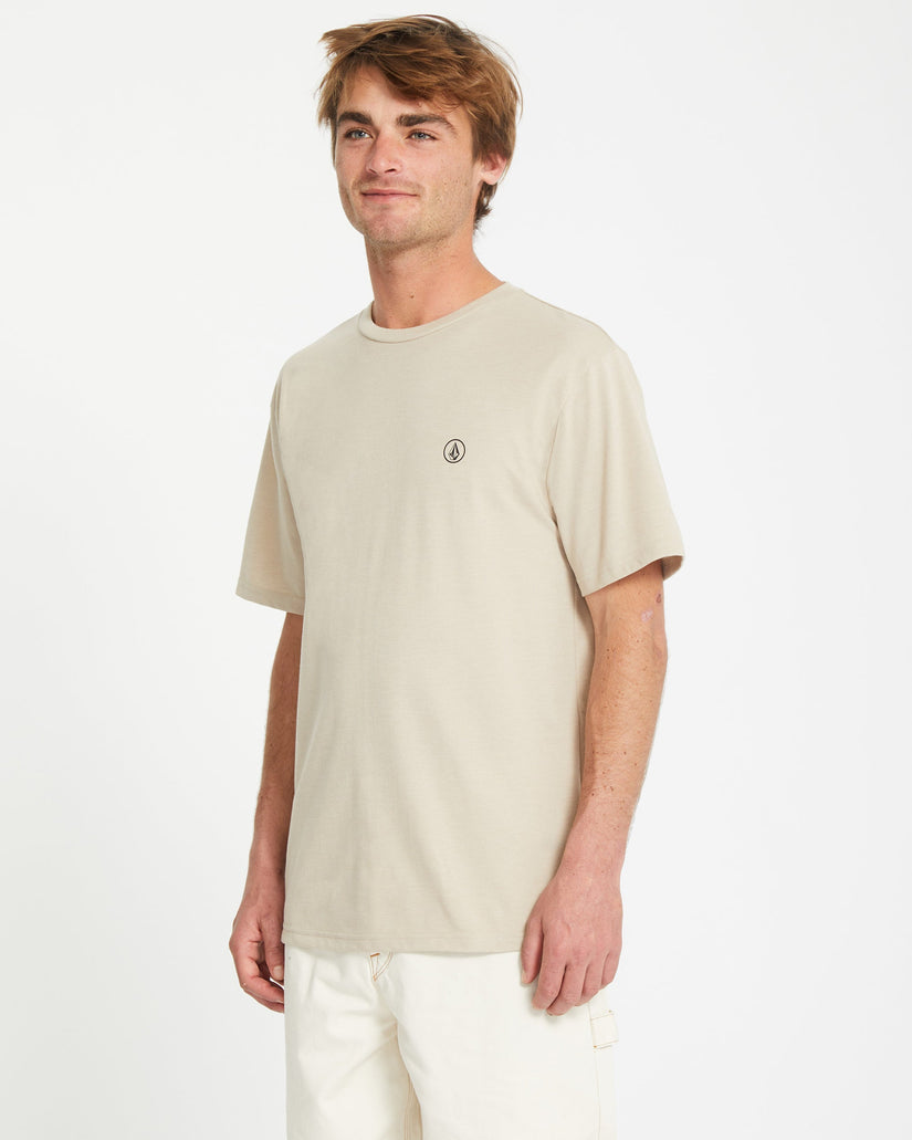 T-shirt Circle Blanks - LIGHT KHAKI