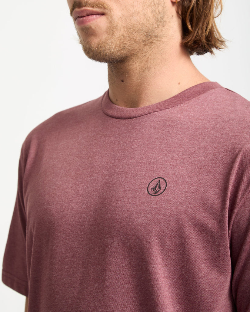 T-Shirt Circle Blanks - Merlot