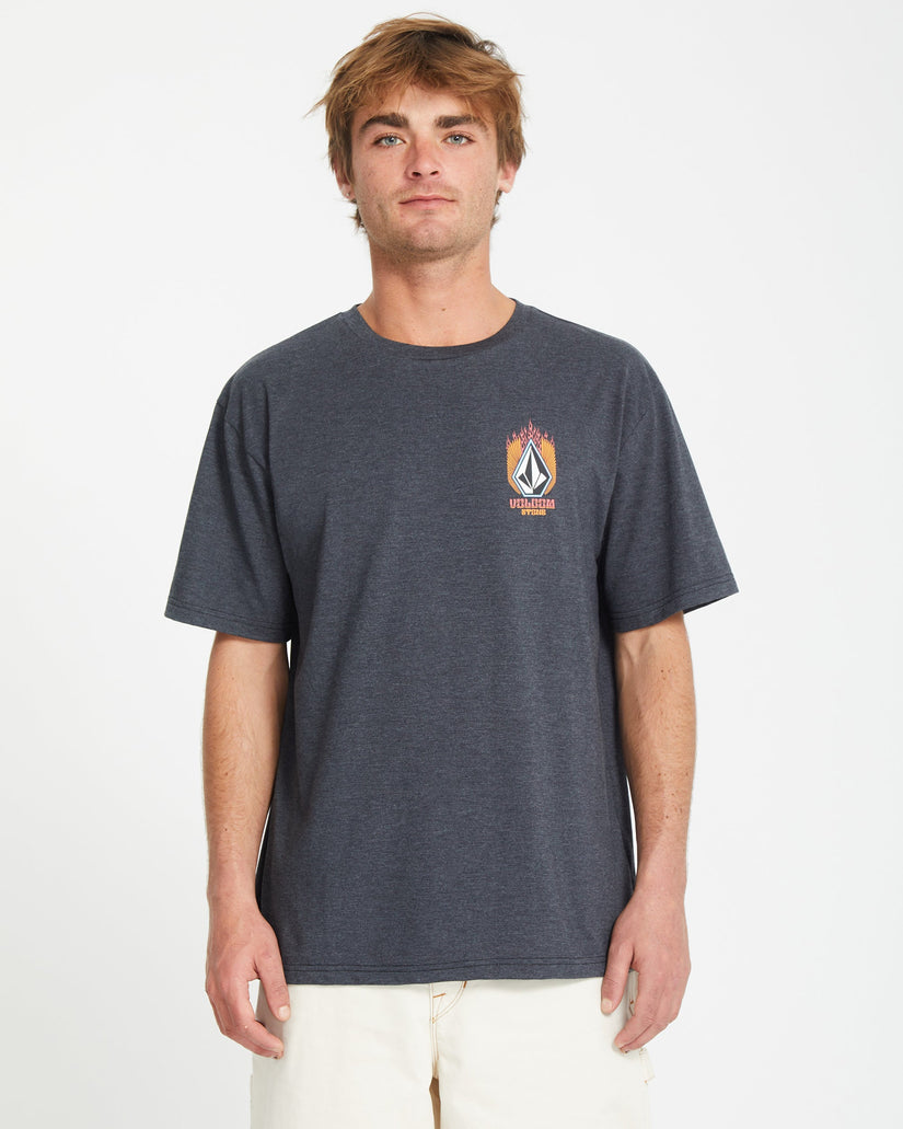 T-shirt Draggin Stone - HEATHER BLACK