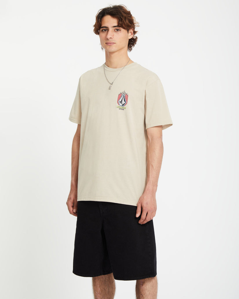 T-shirt Draggin Stone - LIGHT KHAKI