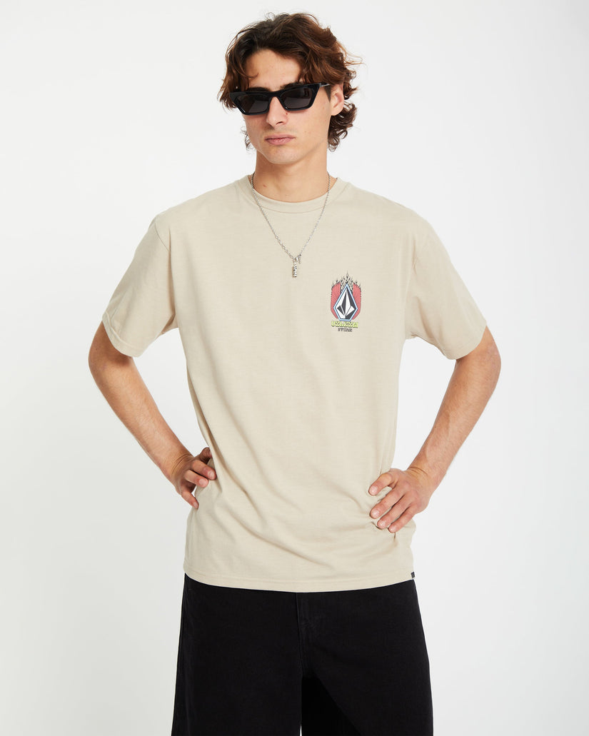 T-shirt Draggin Stone - LIGHT KHAKI