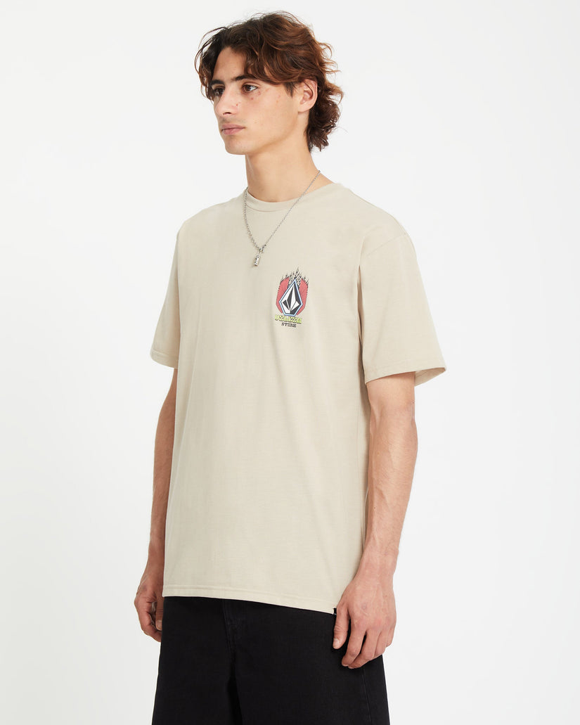 T-shirt Draggin Stone - LIGHT KHAKI