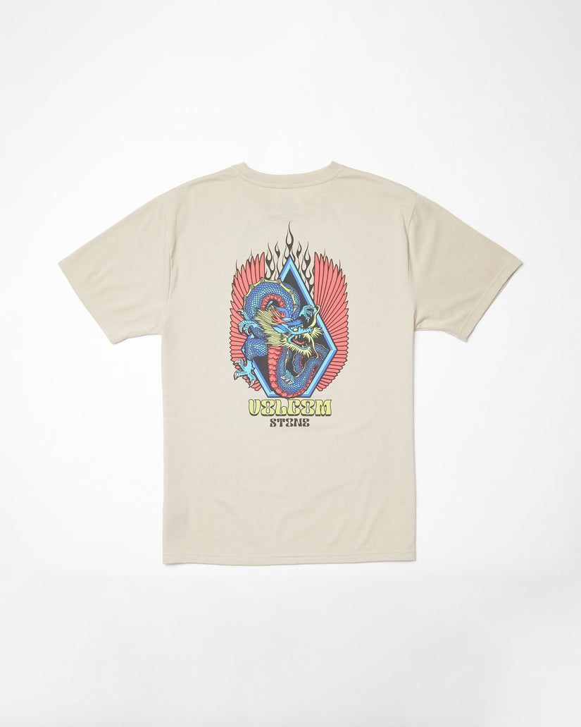 T-shirt Draggin Stone - LIGHT KHAKI
