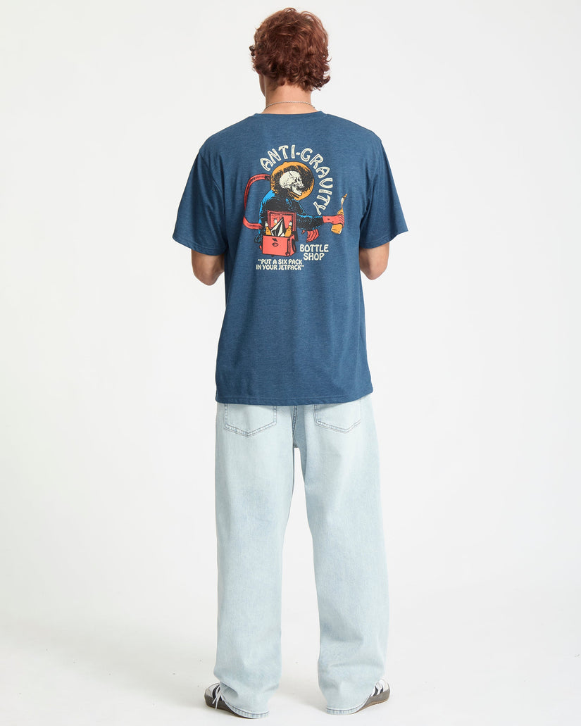 T-shirt deep V-Neck - bleu ciel - ES collection : vente T-shirt man