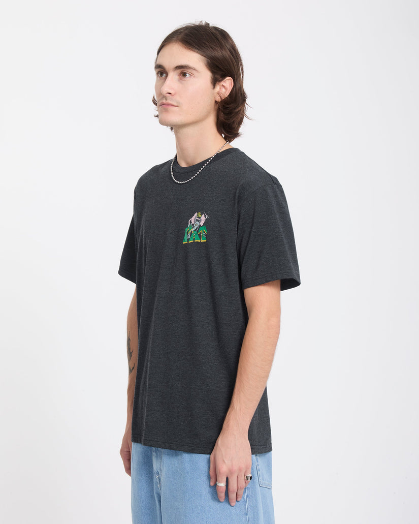 T-shirt Tipsy Rat - Heather Black