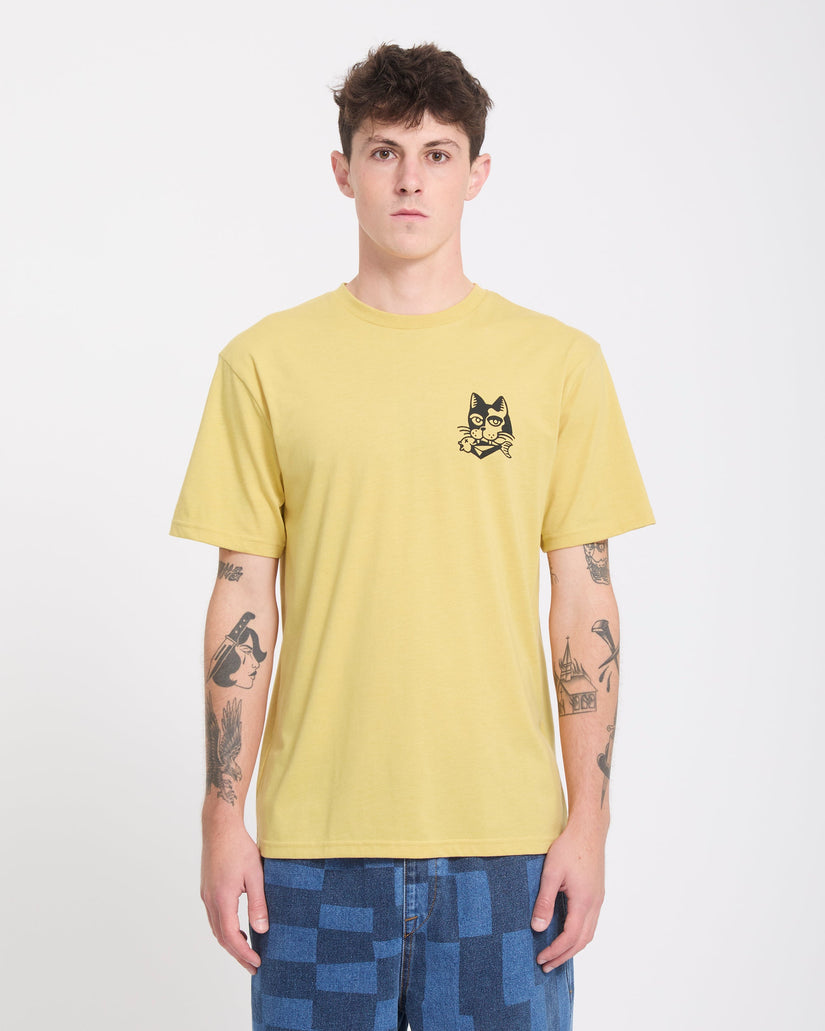 T-shirt Tasty - Mustard