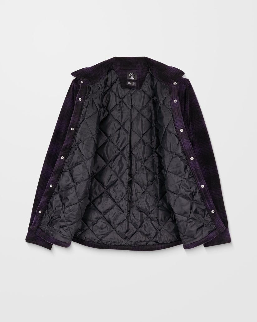 Surchemise En Polaire Bowered - Dark Purple