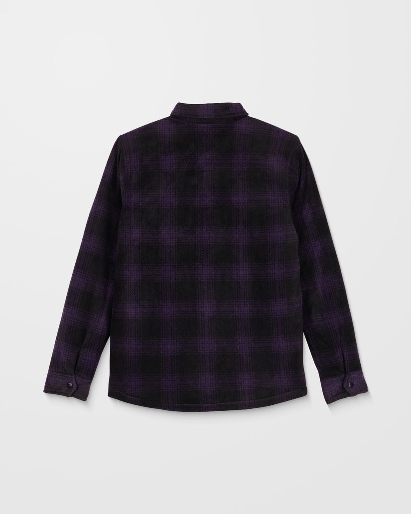 Surchemise En Polaire Bowered - Dark Purple