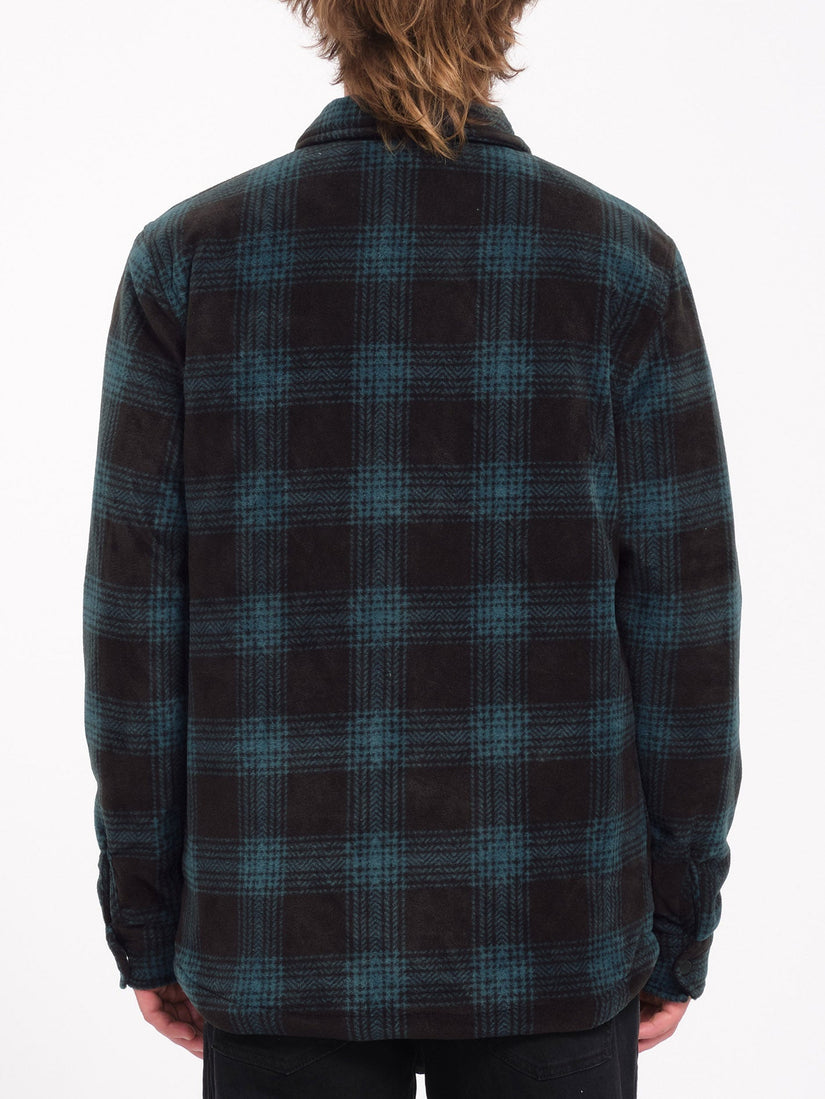 Surchemise en polaire Bowered - EVERGREEN