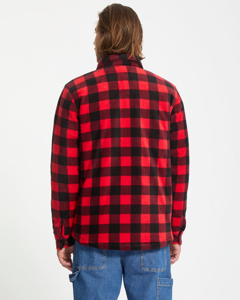 Surchemise En Polaire Bowered - Lifeguard Red