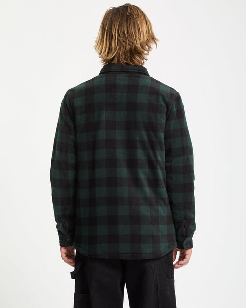CHEMISE STONE ISLAND VERTE 801511705-V0059