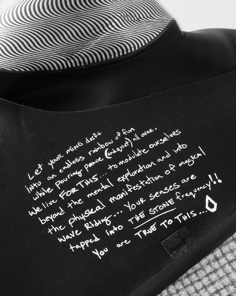 Combinaison De Surf Modulator Intégrale 3/2 Mm Zippée Poitrine - Black