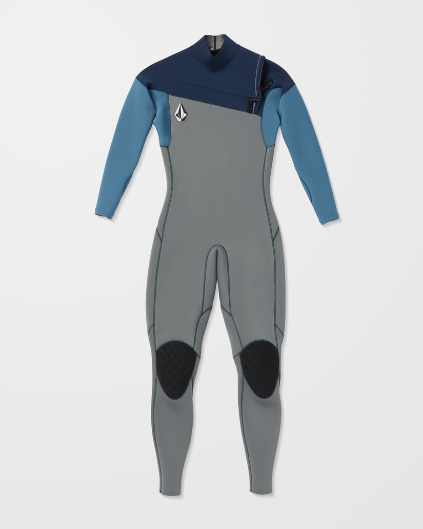 Combinaison de Surf Modulator Intégrale 3/2 mm Zippée Poitrine - CRUZER BLUE