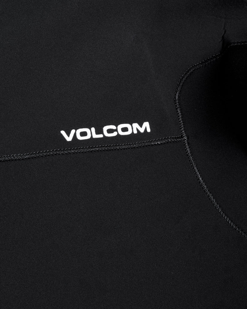 Combinaison De Surf Modulator À Capuche 5/4/3 Mm Zippée Poitrine - Black