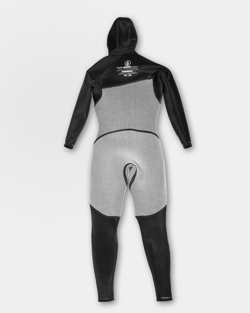 Combinaison de surf Modulator à capuche 5/4/3Mm zippée poitrine - Black
