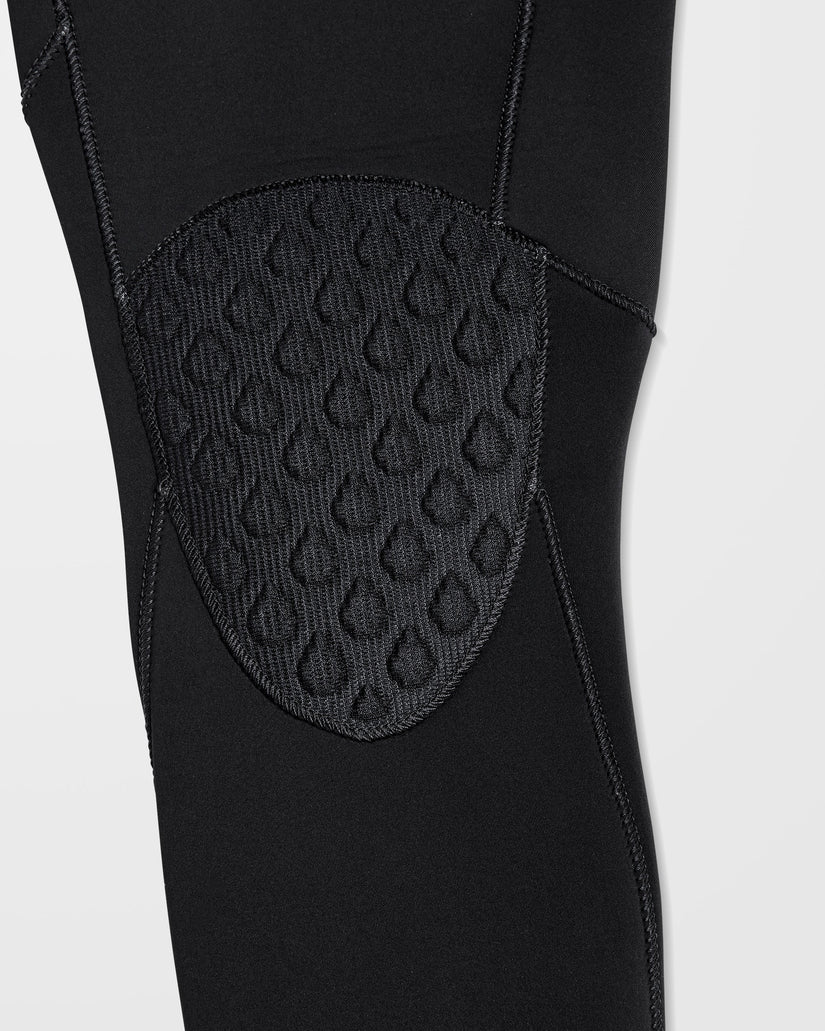 Combinaison De Surf Modulator À Capuche 5/4/3 Mm Zippée Poitrine - Black