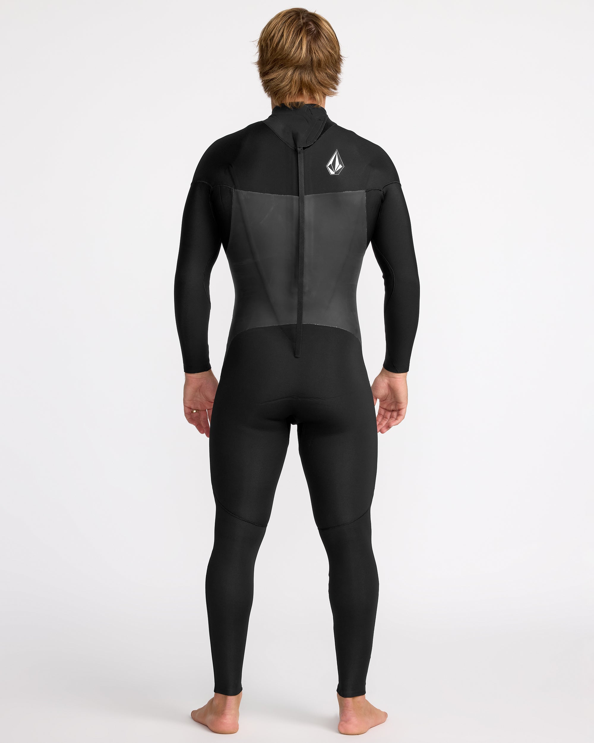 Modulator 3/2Mm Long Sleeve Back Zip Full Wetsuit - Black - Men