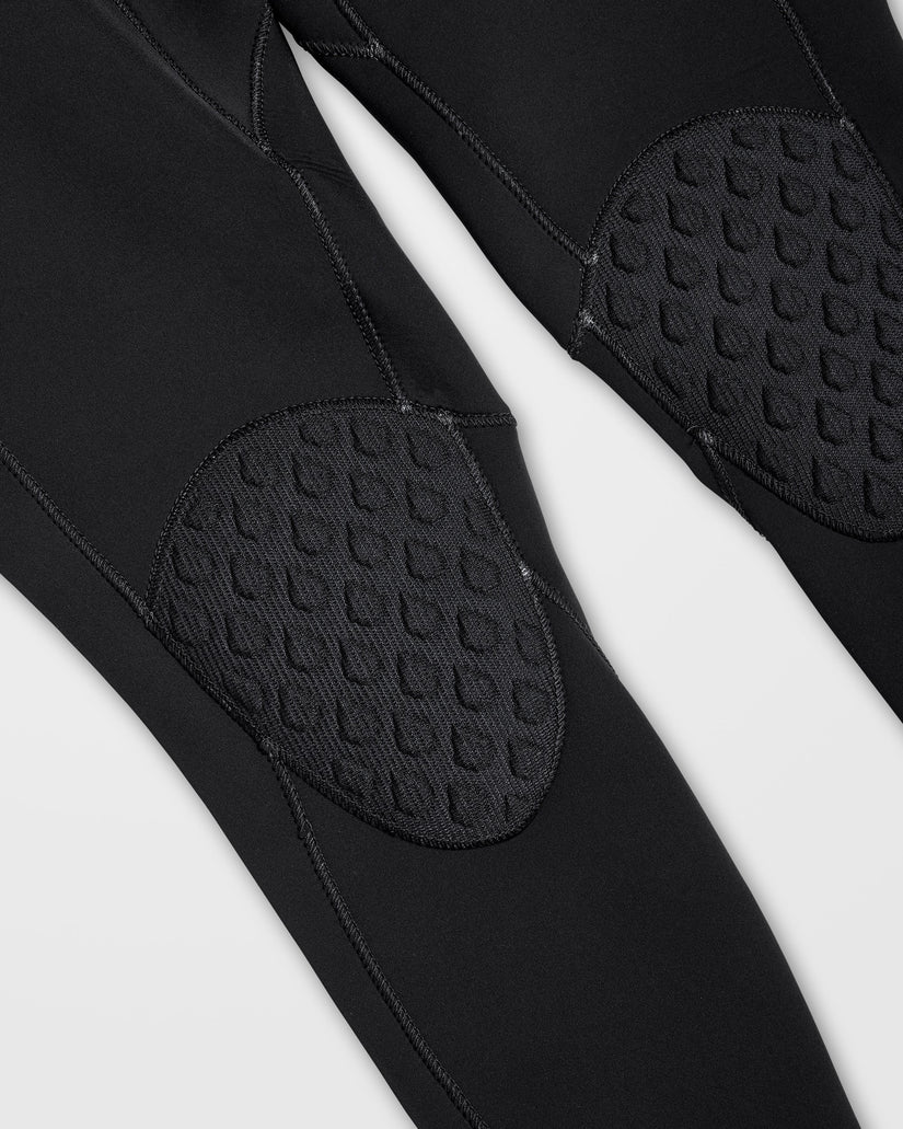 Combinaison De Surf Modulator Intégrale 3/2 Mm Manches Longues Zippée Au Dos - Black