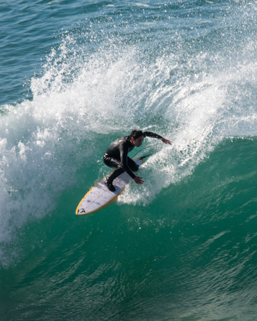 Combinaison de surf Modulator à manches longues 3/2Mm zippée dans le dos - Black