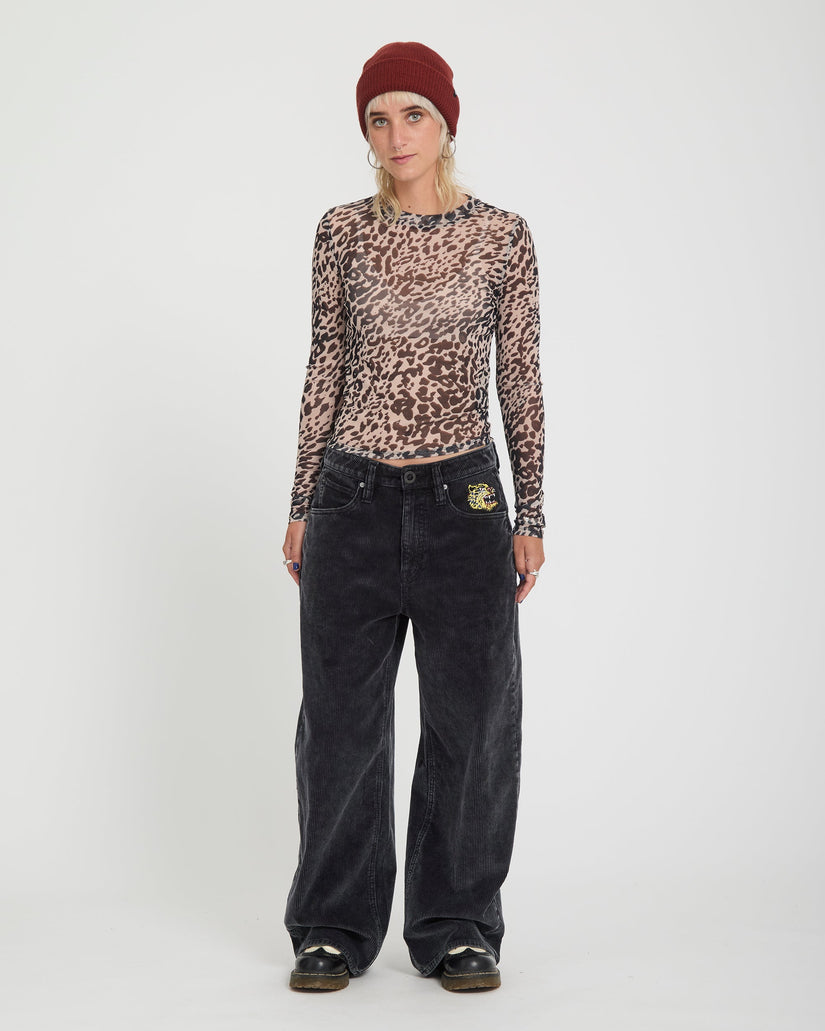 Top Tigardi Mesh - Animal Print