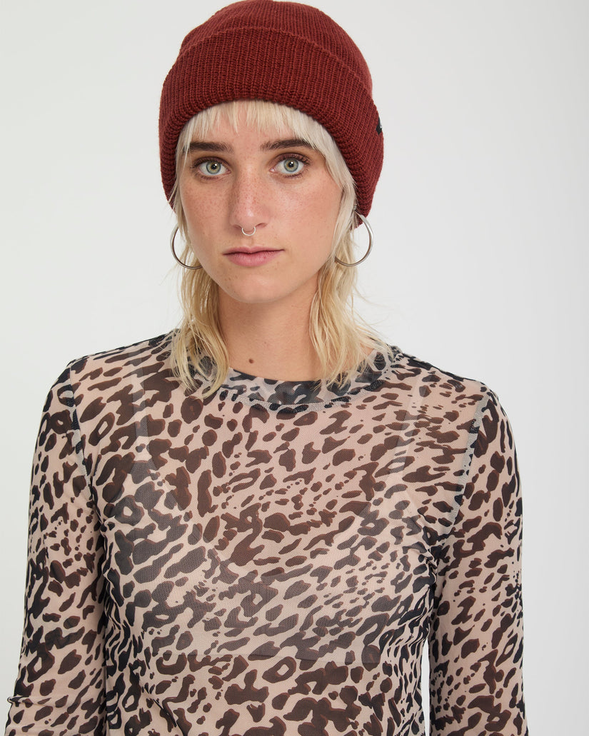 Top Tigardi Mesh - Animal Print