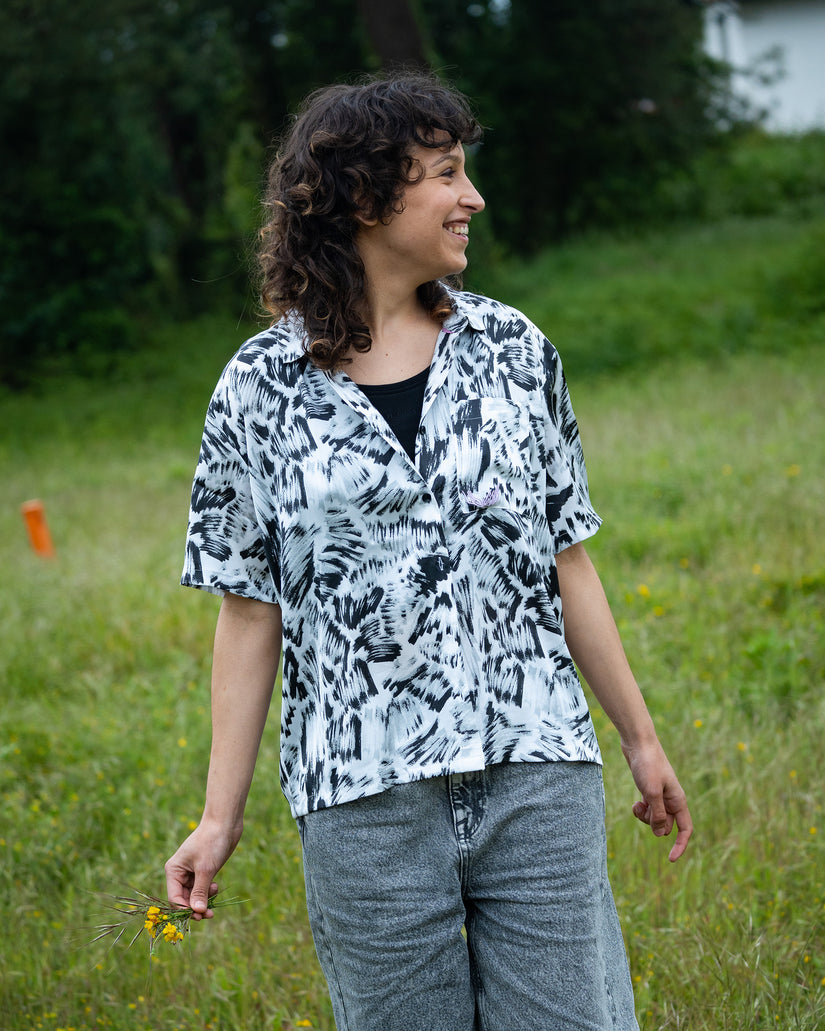 Chemise Alix - BLACK WHITE