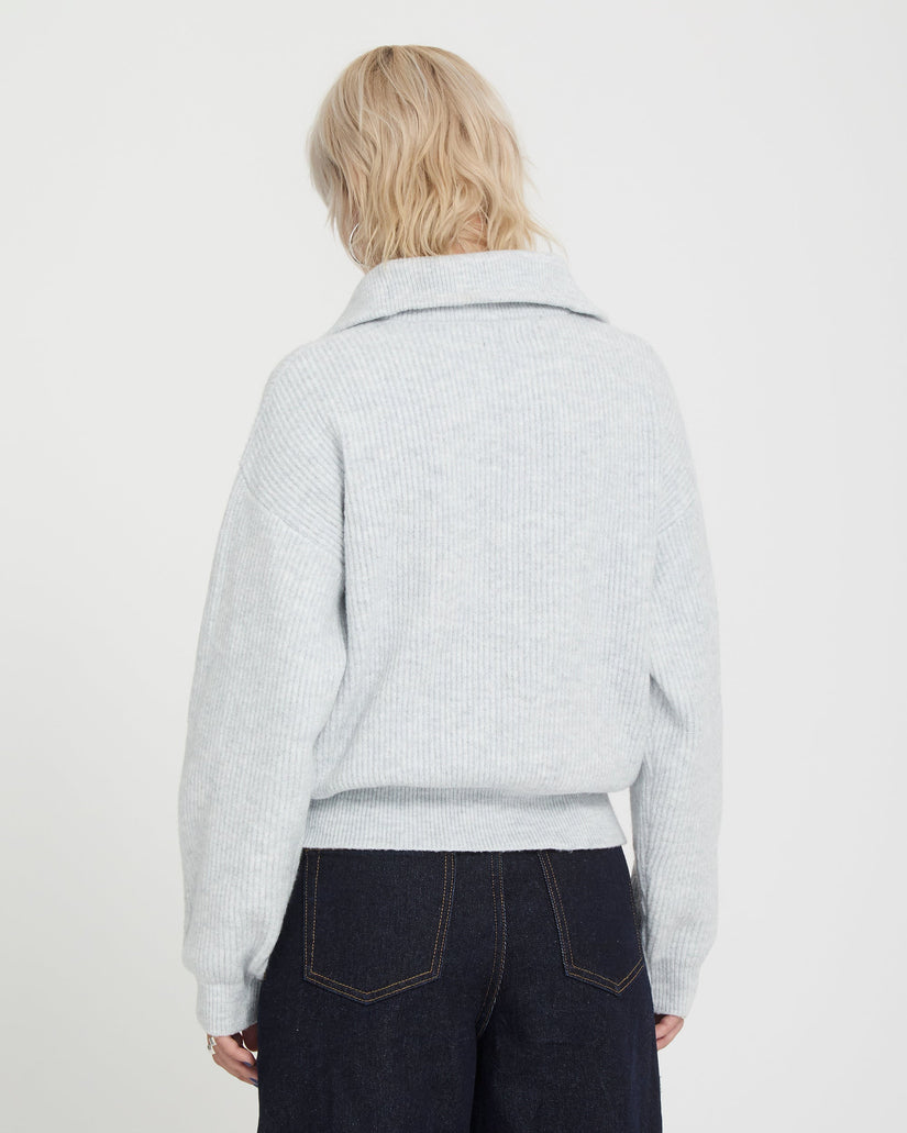 Pull Voltrane - Bone Heather