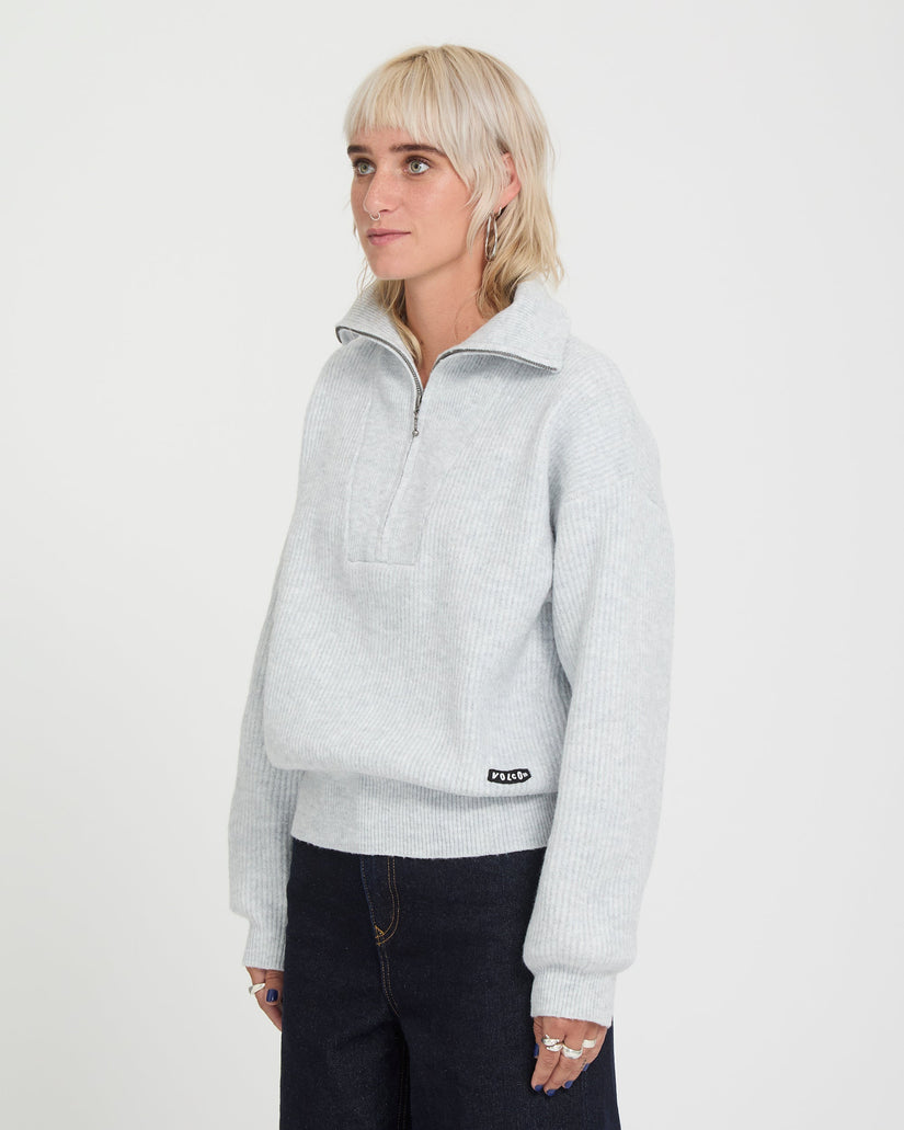 Pull Voltrane - Bone Heather